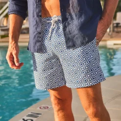 7" Riviera Swim Trunk-Collars & Co Best