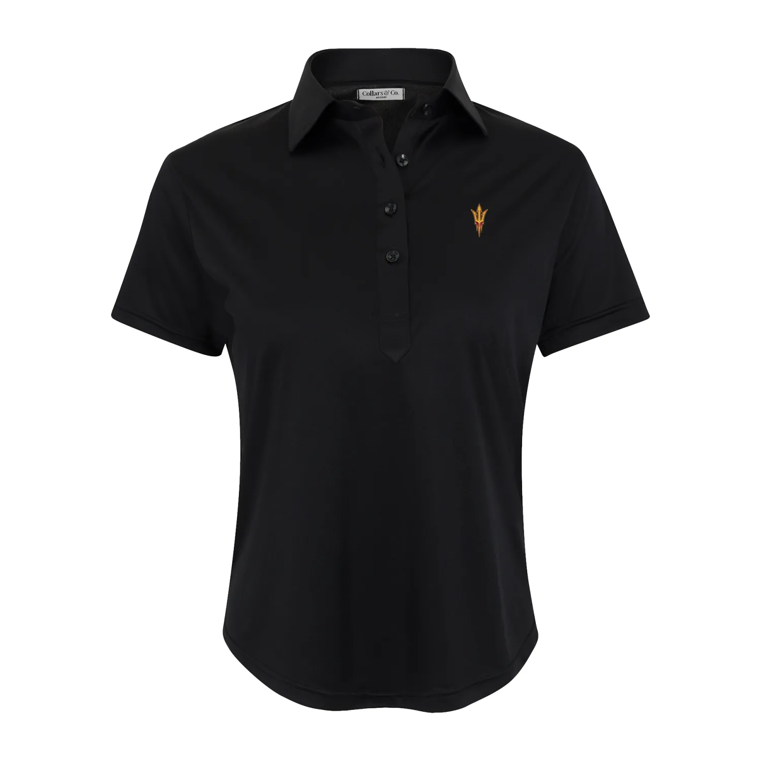 Arizona State Women's Cap Sleeve Semi Spread Polo-Collars & Co Discount