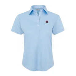 Auburn Women's Cap Sleeve Semi Spread Polo-Collars & Co Outlet