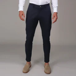 CEO Chino Classic Pocket Cotton Stretch Pants-Collars & Co Online