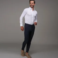 CEO Chino Classic Pocket Cotton Stretch Pants-Collars & Co Online