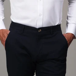 CEO Chino Classic Pocket Cotton Stretch Pants-Collars & Co Online