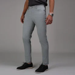 CEO Chino Five Pocket Cotton Stretch Pants-Collars & Co Discount