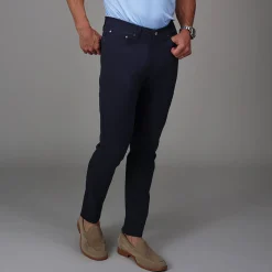 CEO Chino Five Pocket Cotton Stretch Pants-Collars & Co Sale
