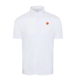 Clemson Semi-Spread Collar Polo-Collars & Co Outlet