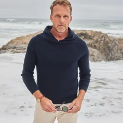Double Knit Premium Cotton Hoodie-Collars & Co Online