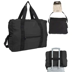 Fold ‘n’ Go Duffle by . X Boarding Pass NYC (13 x 7 x 18)-Collars & Co Discount