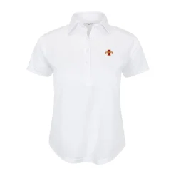 Iowa State Women's Cap Sleeve Semi Spread Polo-Collars & Co Sale
