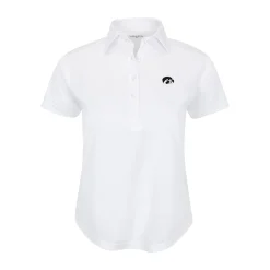 Iowa Women's Cap Sleeve Semi Spread Polo-Collars & Co Hot
