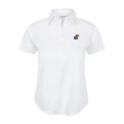 Kansas Women's Cap Sleeve Semi Spread Polo-Collars & Co Hot
