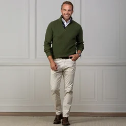 Kennebunkport Cotton Sweater-Collars & Co Hot