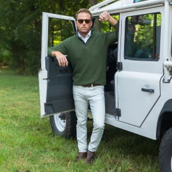 Kennebunkport Cotton Sweater-Collars & Co Hot