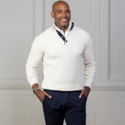 Kennebunkport Cotton Sweater-Collars & Co Outlet
