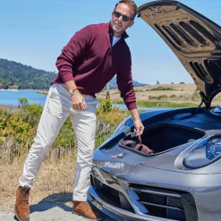 Kennebunkport Cotton Sweater-Collars & Co Online