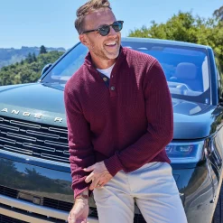 Kennebunkport Cotton Sweater-Collars & Co Online