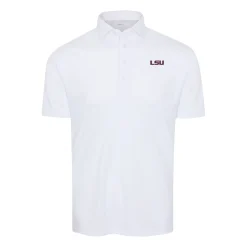 LSU Semi-Spread Collar Polo-Collars & Co
