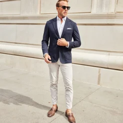 Maverick Knit Unstructured Blazer-Collars & Co Clearance
