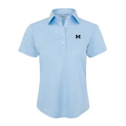 Michigan Women's Cap Sleeve Semi Spread Polo-Collars & Co Discount