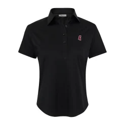 Mississippi State Women's Cap Sleeve Semi Spread Polo-Collars & Co Hot