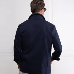 Monterey Cotton & Linen Overshirt-Collars & Co Outlet