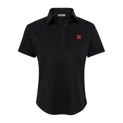 Nebraska Women's Cap Sleeve Semi Spread Polo-Collars & Co Sale