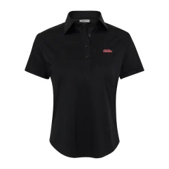 Ole Miss Women's Cap Sleeve Semi Spread Polo-Collars & Co