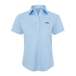 Ole Miss Women's Cap Sleeve Semi Spread Polo-Collars & Co Sale