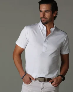 Oxford Button Down Collar Polo-Collars & Co Clearance