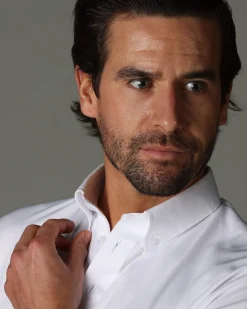 Oxford Button Down Collar Polo-Collars & Co Clearance