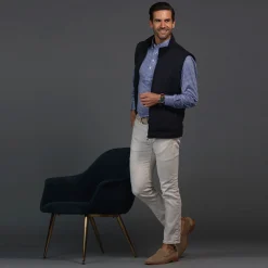 Oxford Button Down Collar Polo Long Sleeve-Collars & Co