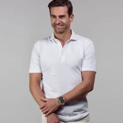 Portofino Piqué Cotton Polo-Collars & Co New