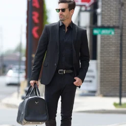 Quattro Flex Dress Shirt with Semi-Spread Collar-Collars & Co Hot