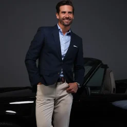 Quattro Flex Dress Shirt with Semi-Spread Collar-Collars & Co Outlet