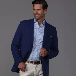 Quattro Flex Dress Shirt with Semi-Spread Collar-Collars & Co Best