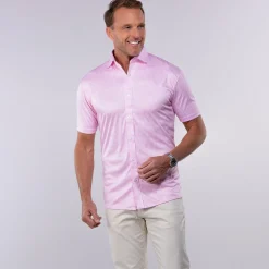 Quattro Flex Short Sleeve Button Down-Collars & Co Online