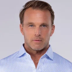 Quattro Flex Short Sleeve Button Down-Collars & Co Hot