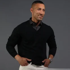 Semi-Spread Collar Polo-Collars & Co Hot