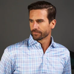 Semi-Spread Collar Polo-Collars & Co Sale