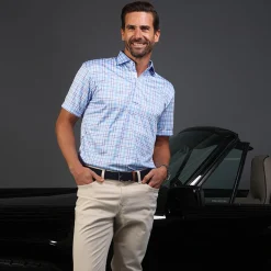 Semi-Spread Collar Polo-Collars & Co Sale