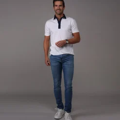 Semi-Spread Collar Polo-Collars & Co Best