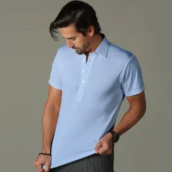Semi-Spread Collar Polo-Collars & Co Hot