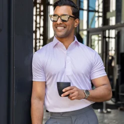Semi-Spread Collar Polo-Collars & Co New