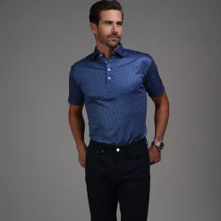Semi-Spread Collar Polo-Collars & Co Discount