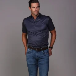 Semi-Spread Collar Polo-Collars & Co Outlet