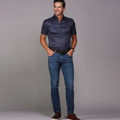 Semi-Spread Collar Polo-Collars & Co Outlet