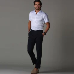 Semi-Spread Collar Polo-Collars & Co Outlet