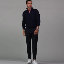 Semi-Spread Collar Polo-Collars & Co Hot