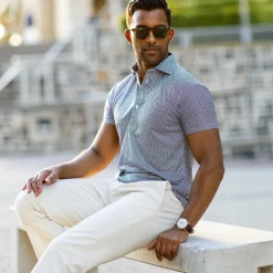 Semi-Spread Collar Polo-Collars & Co Outlet
