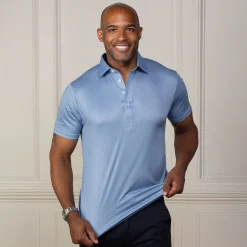 Semi-Spread Collar Polo-Collars & Co Clearance