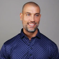 Semi-Spread Collar Polo-Collars & Co Sale